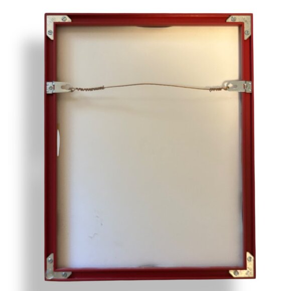 Brian Andreas Print "How To Live A Life" Matted Framed in Red 11x14 in. - Picture 3 of 3